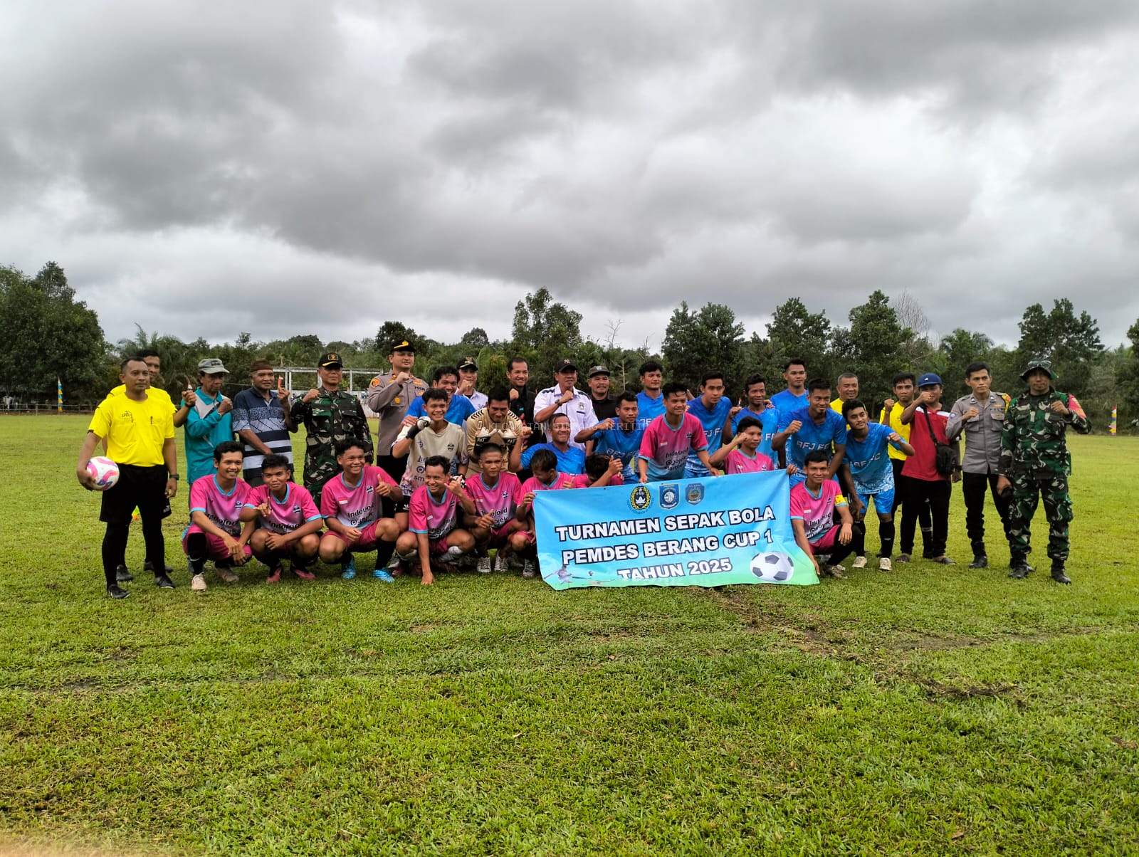 Pembukaan Tournament Sepak Bola 